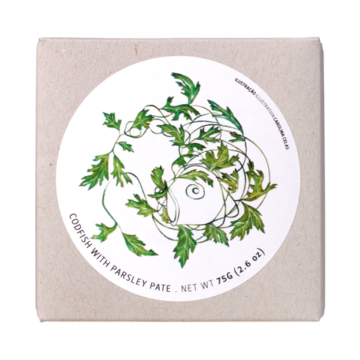 Paté de Bacalhau com Salsa José Gourmet