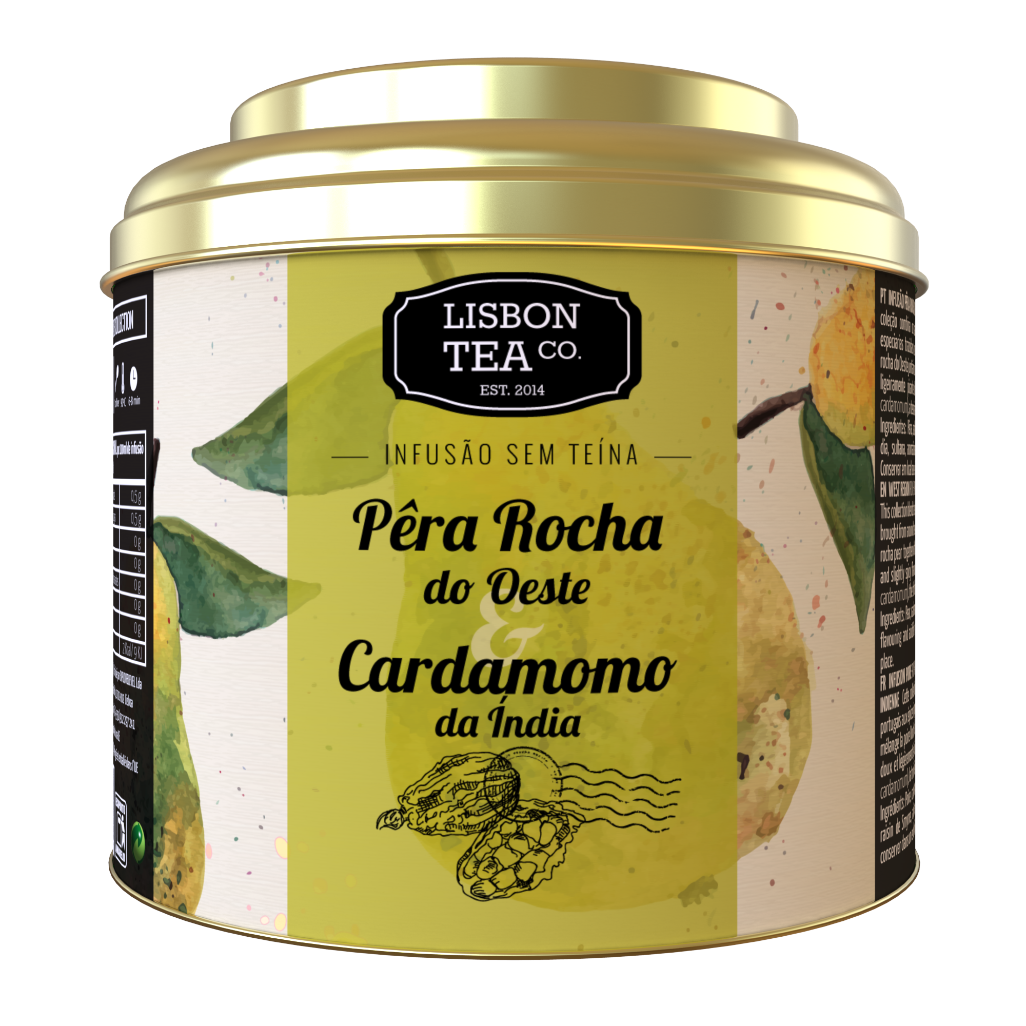 Infusão Pêra Rocha do Oeste e Cardamomo da Índia