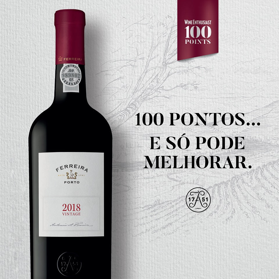 Vinho Porto Ferreira Vintage 2018