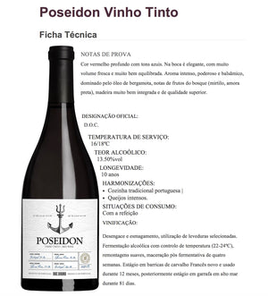 Vinho Tinto DOC Poseidon