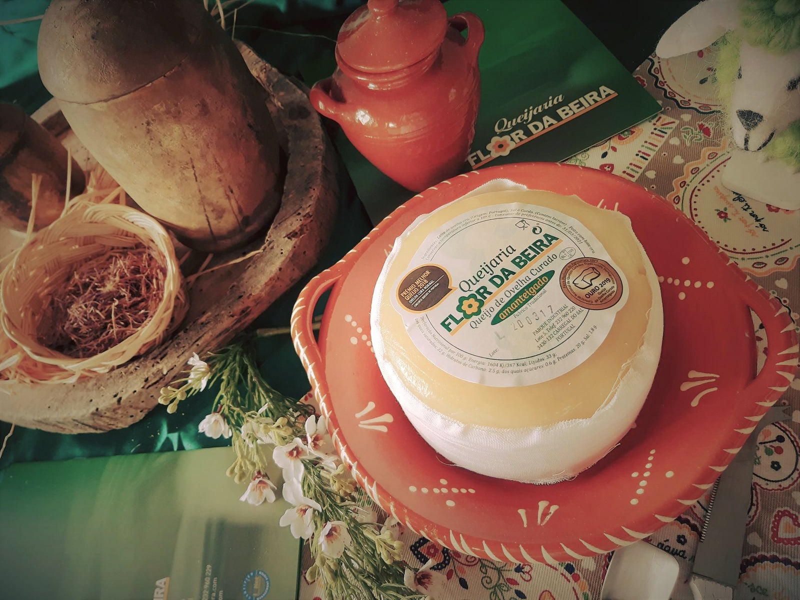 Queijo de Ovelha Curado Amanteigado Flor da Beira