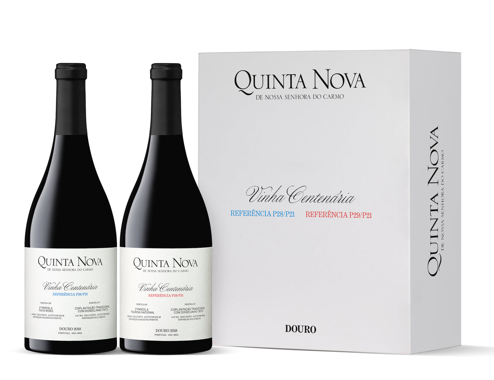 Gift Box 2 Vinho Tinto Quinta Nova Referência P29/P21 e P28/P21