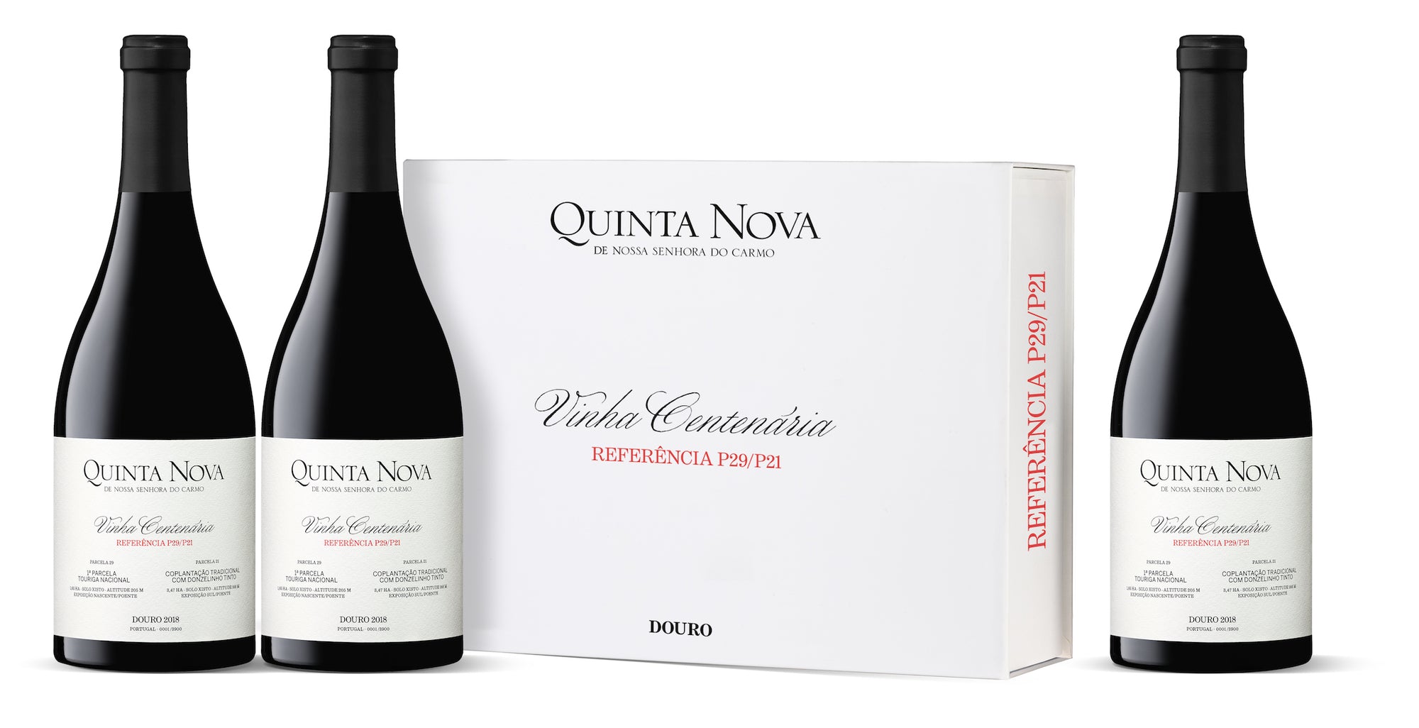 Gift Box 3 Vinho Tinto Quinta Nova Referência P29/P21