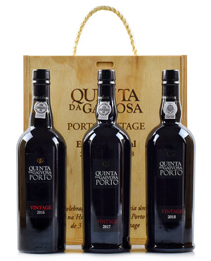 Pack Porto Vintage Quinta da Gaivosa 2016, 2017 e 2018