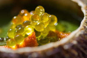 Caviar de Azeite e Manjericão