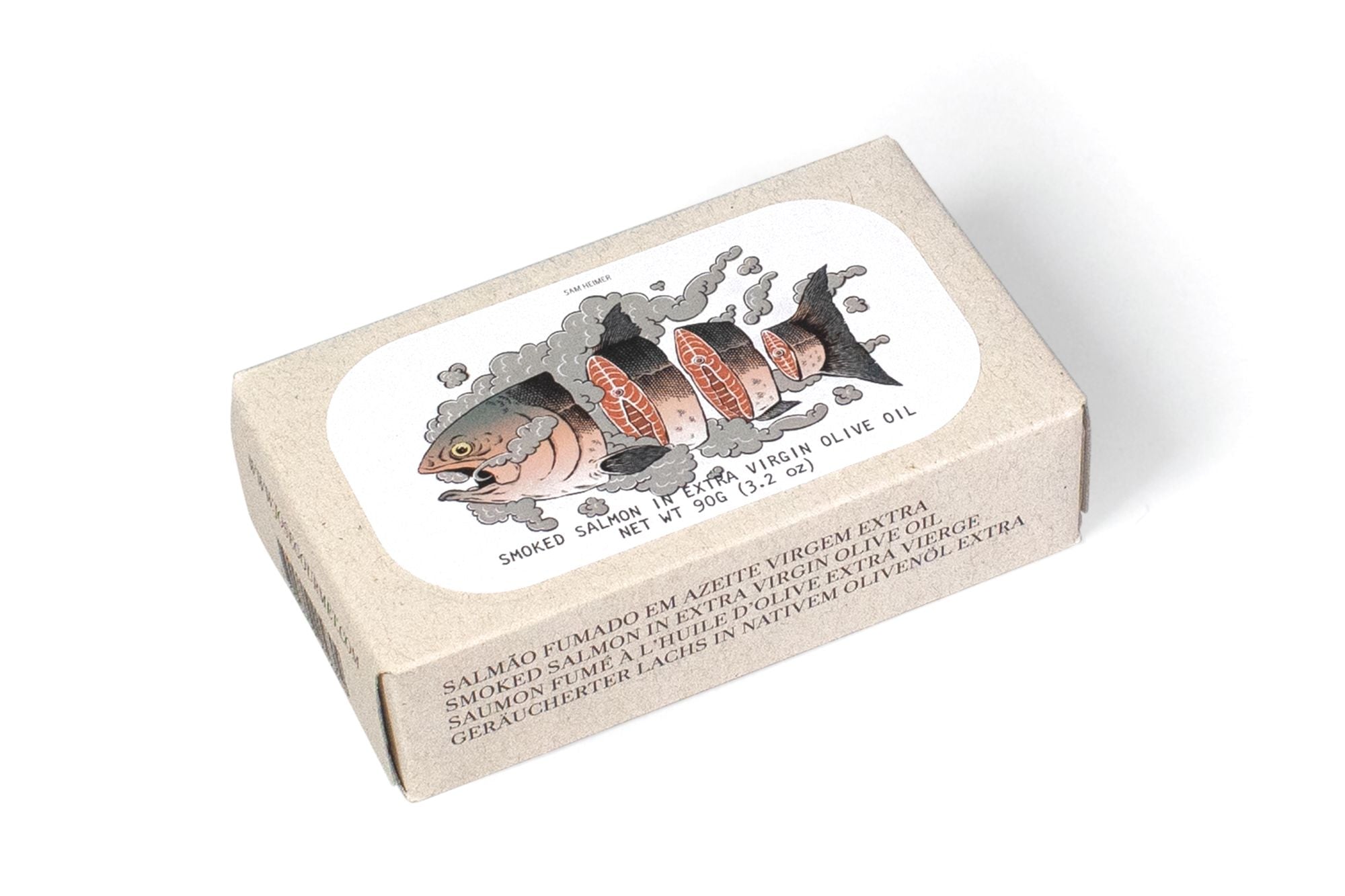 Salmão Fumado em Azeite José Gourmet