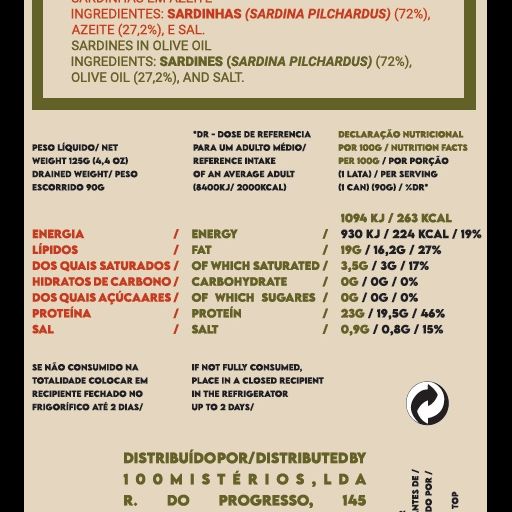 Sardinhas em Azeite Ati Manel