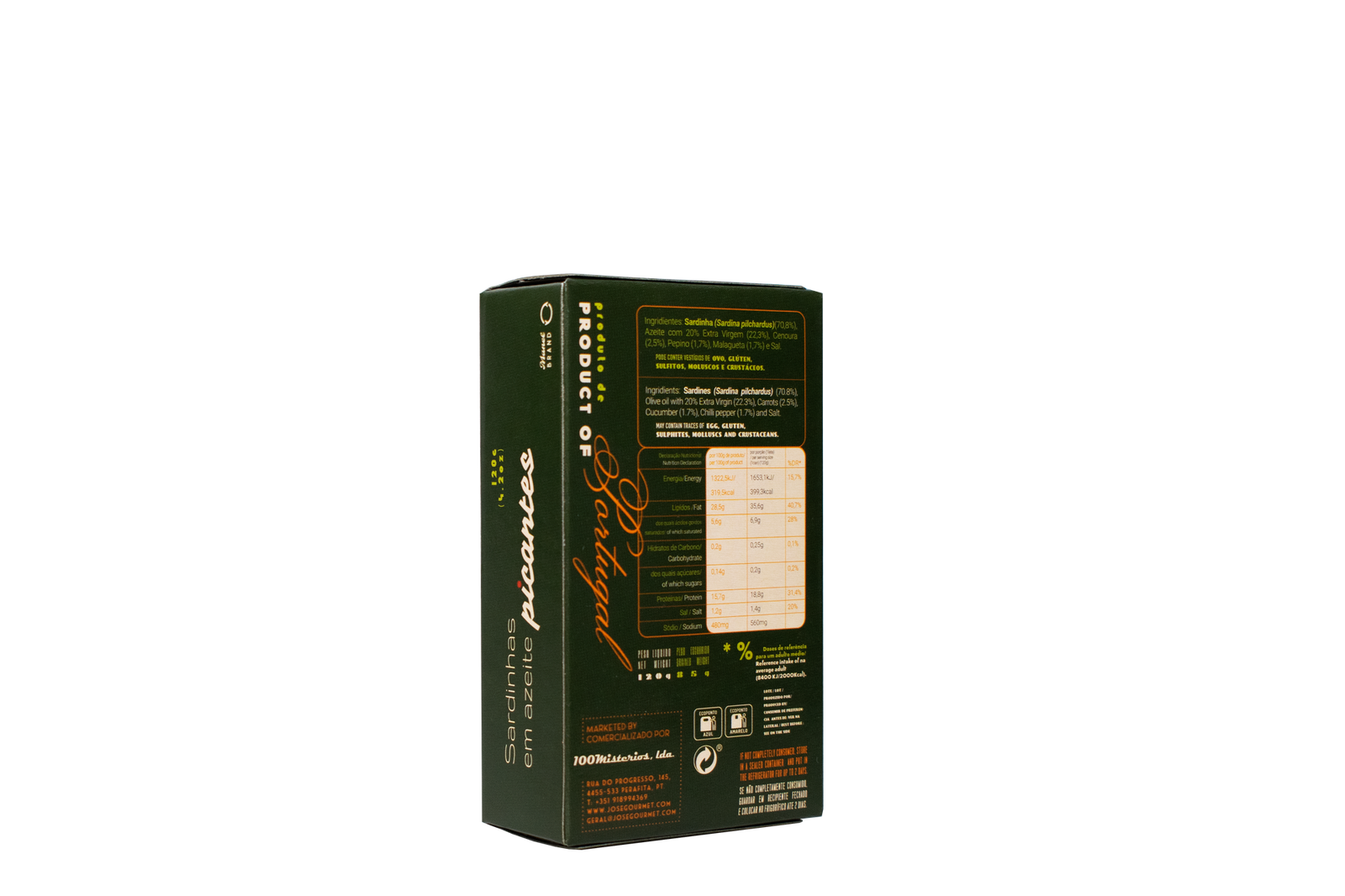 Sardinhas em Azeite Picante Ati Manel