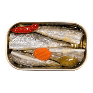 Sardinhas em Azeite Picante com Pickles La Gondola