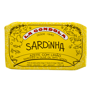 Sardinhas em Azeite com Limão La Gondola