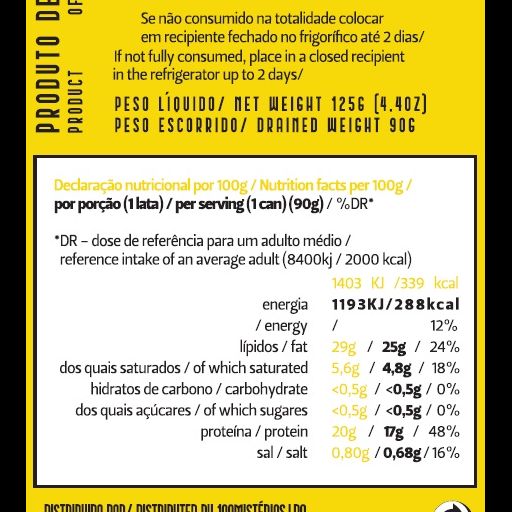 Sardinhas em Azeite e Limão Ati Manel