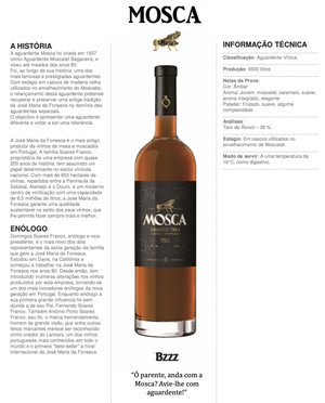 Aguardente Vínica Mosca JMF