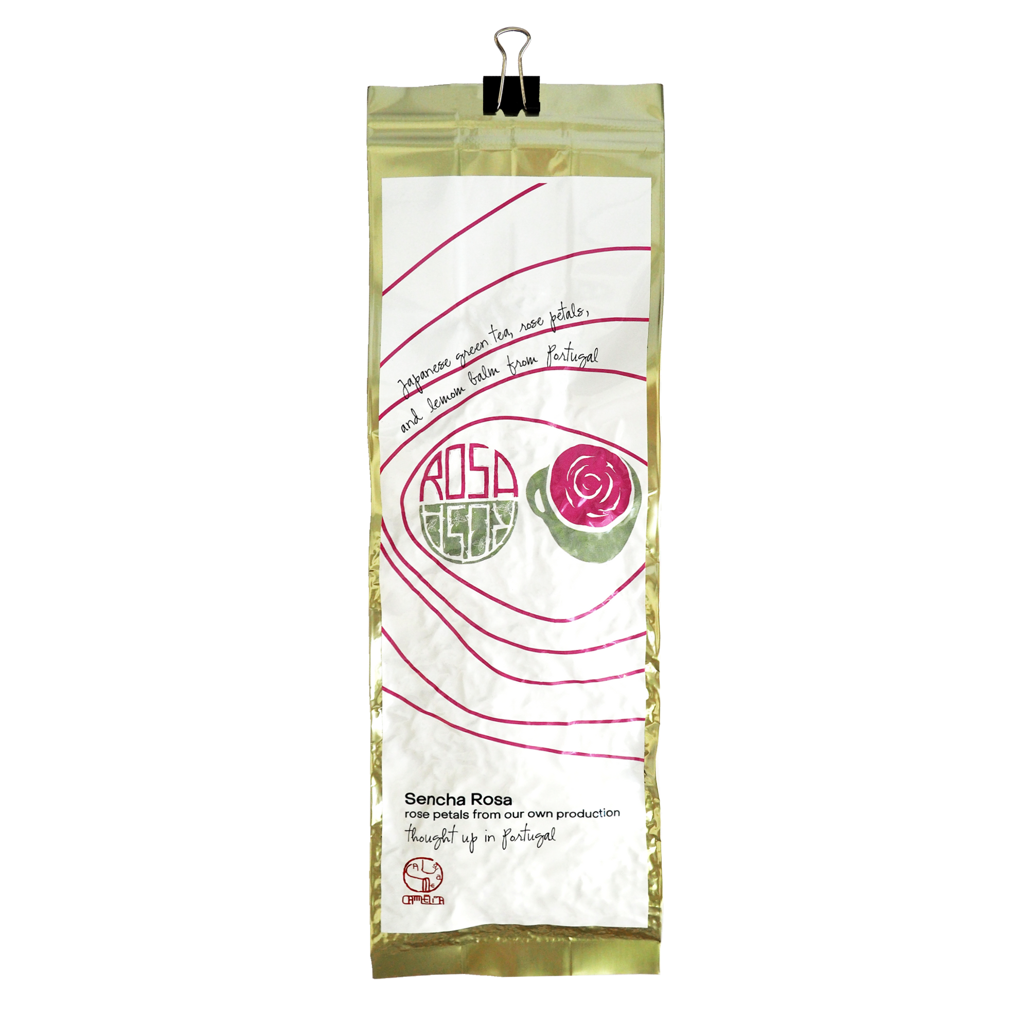 Sencha Rosa - Chá Verde com Pétalas de Rosa