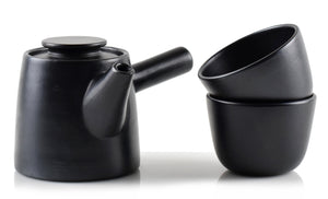 Set Cerâmica Artesanal Taças Chá Camélia
