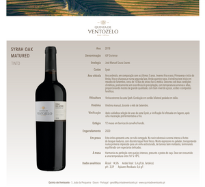 Douro Duet Syrah Collection Quinta de Ventozelo