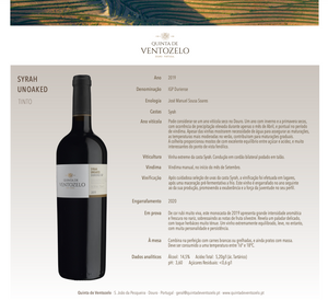 Douro Duet Syrah Collection Quinta de Ventozelo