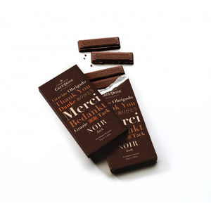 Tablete de Chocolate Negro 60% Obrigado Café-Tasse