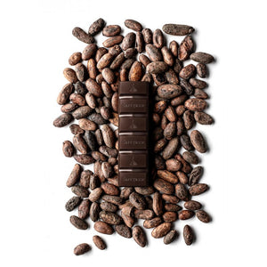 Tablete de Chocolate Negro 77% com Grãos de Cacau Café-Tasse