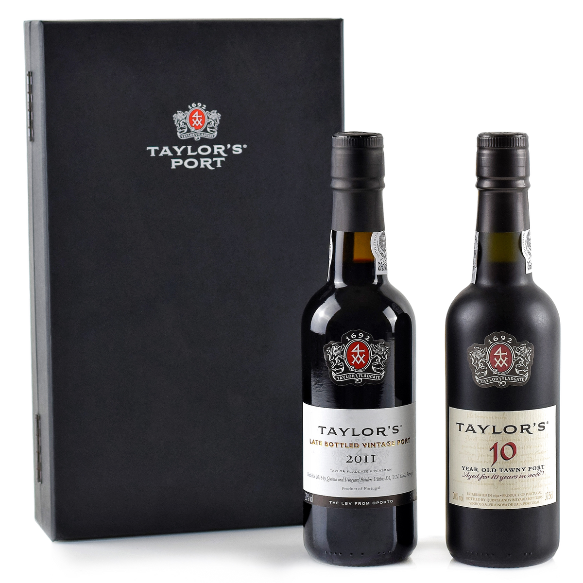 Vinho do Porto Taylors 10 Anos e LBV . Estojo de Luxo 