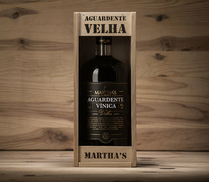 Aguardente Vínica Velha Martha´s