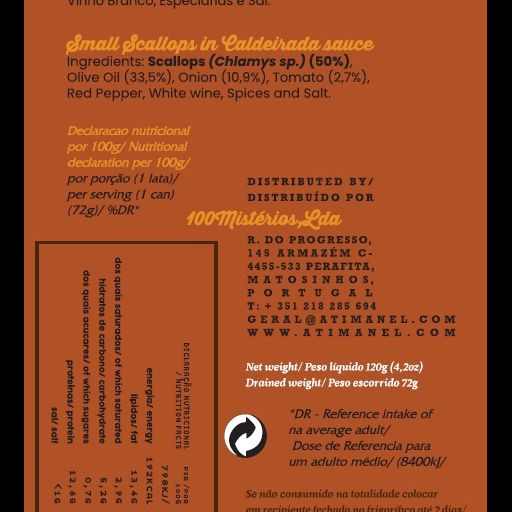 Vieiras em Caldeirada Ati Manel