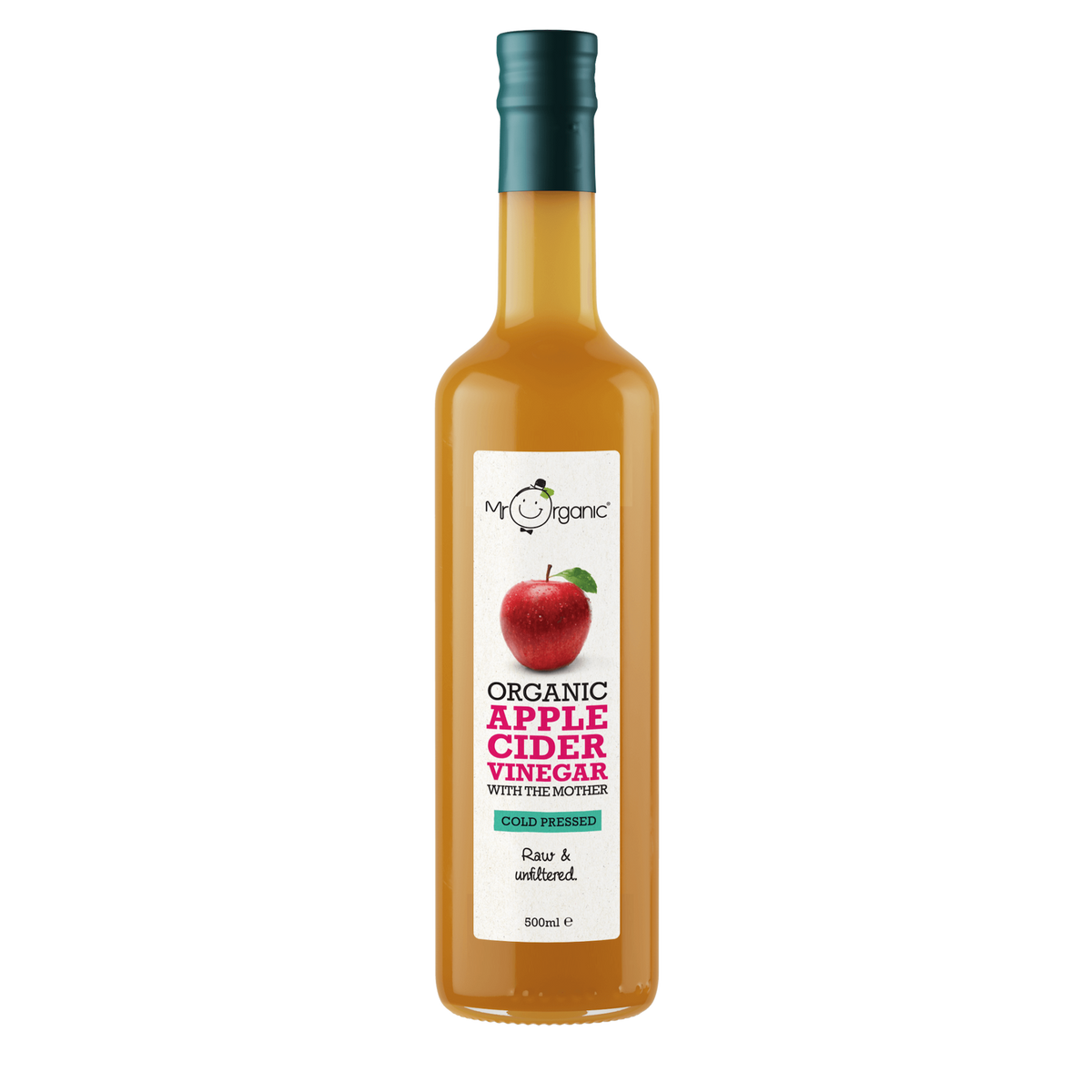 Vinagre de Sidra com Chili, Curcuma e Gengibre Biológico Mr Organic