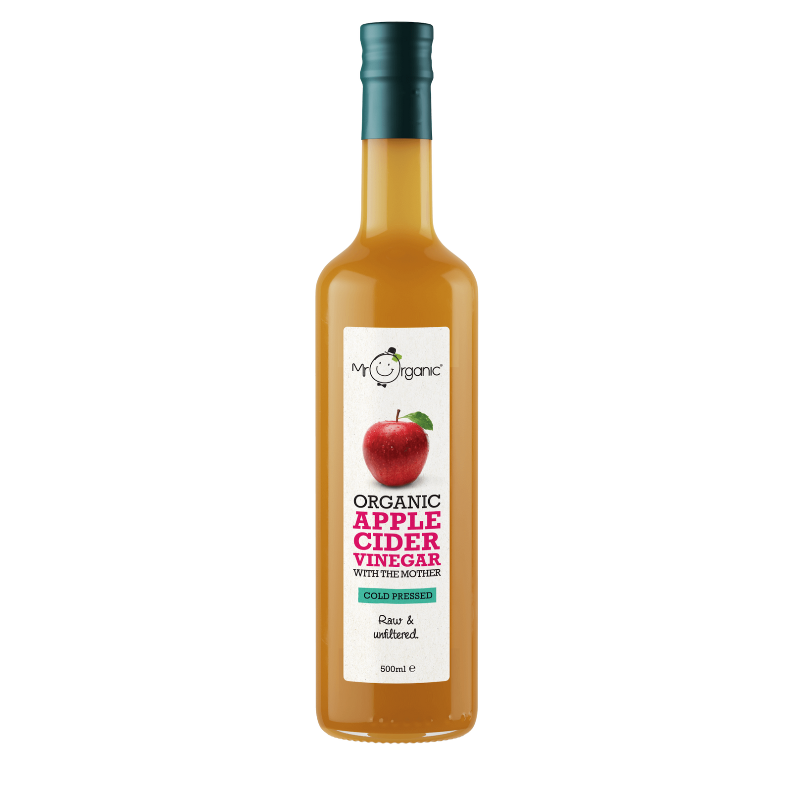 Vinagre de Sidra com Chili, Curcuma e Gengibre Biológico Mr Organic