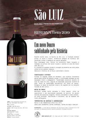 Vinho São Luiz Douro DOC Reserva Tinto