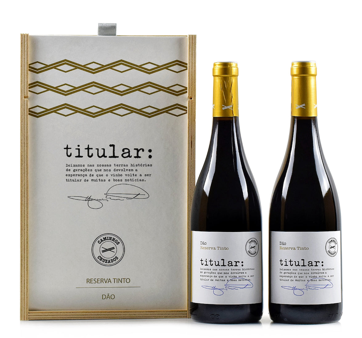 Vinho Tinto Reserva Titular Gift Box