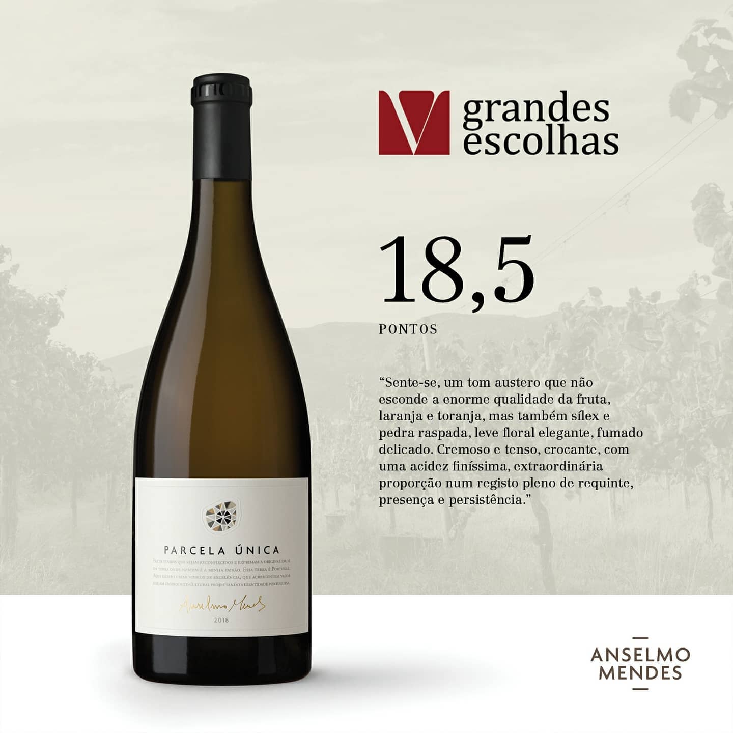 Vinho Verde Alvarinho Parcela Única