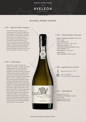 Vinho Verde DOC Manoel Pedro Guedes . Aveleda