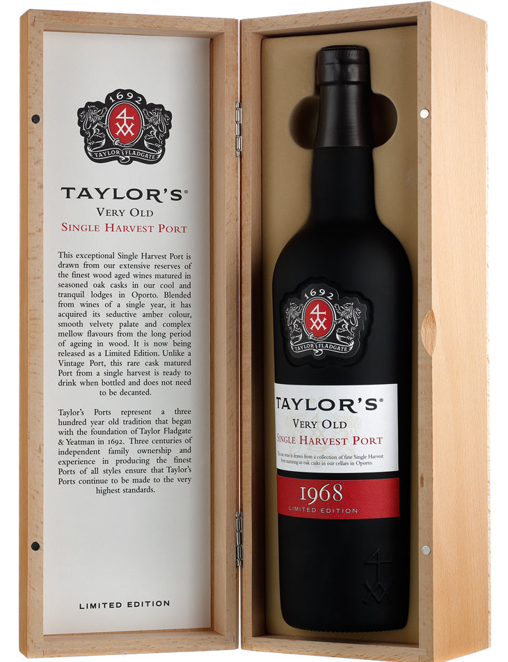 Vinho do Porto Taylors Single Harvest 1968