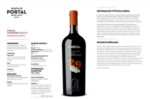 Vinho do Porto 29 Grapes Reserve Ruby Quinta do Portal