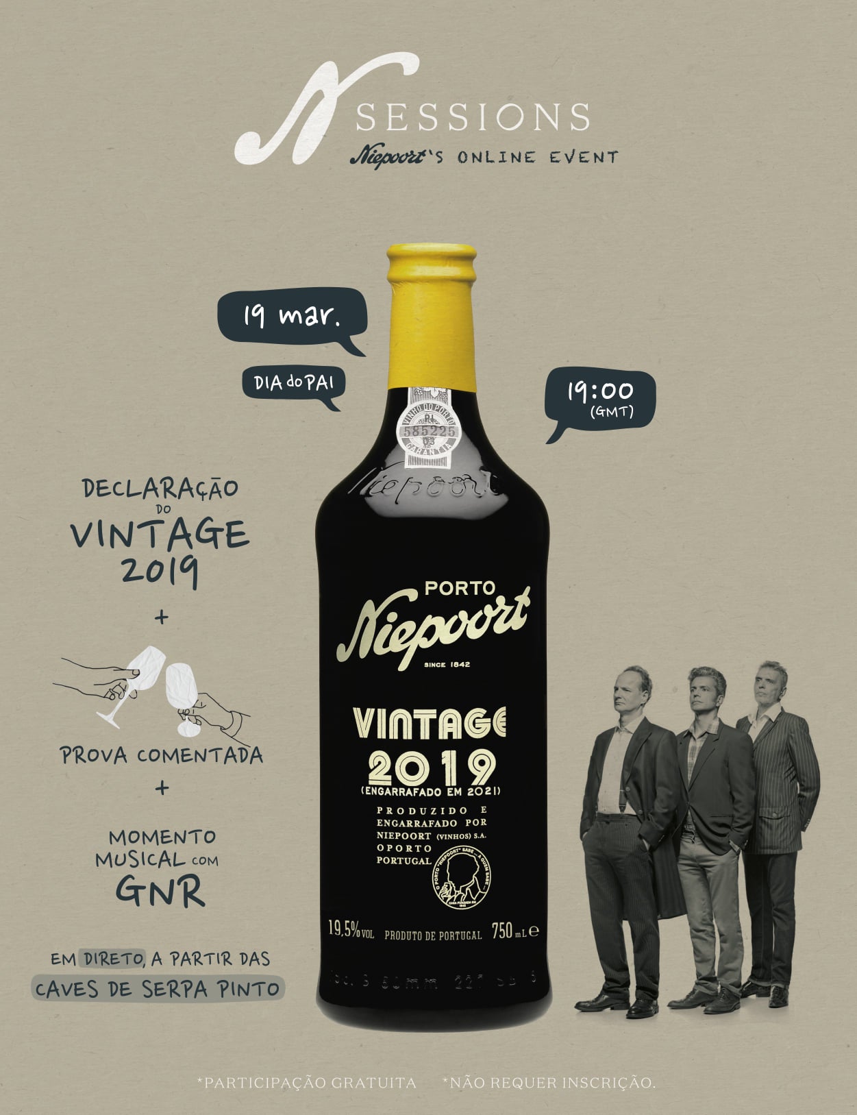 Vinho do Porto Vintage Niepoort