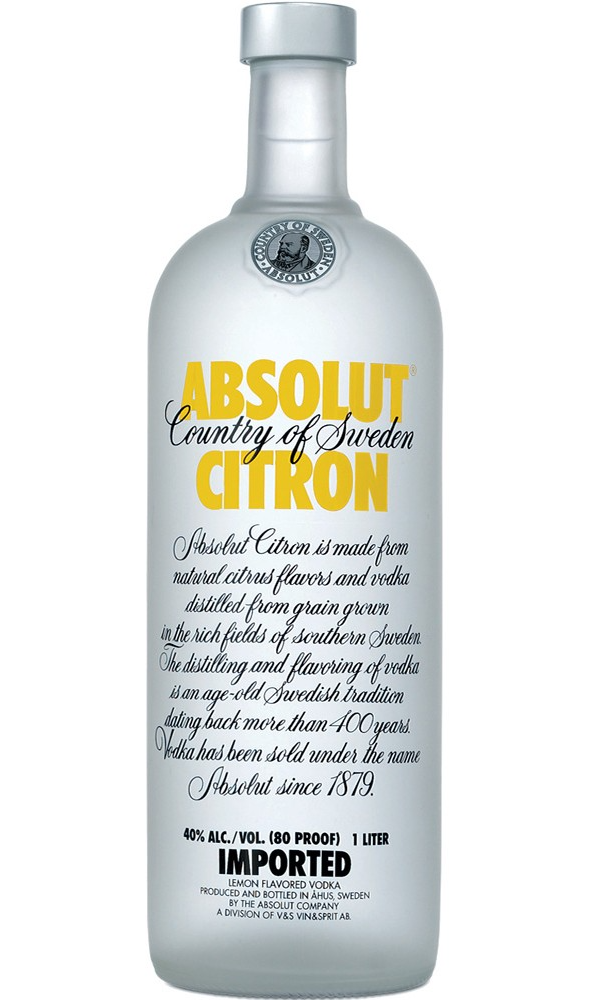 Vodka Absolut Citron