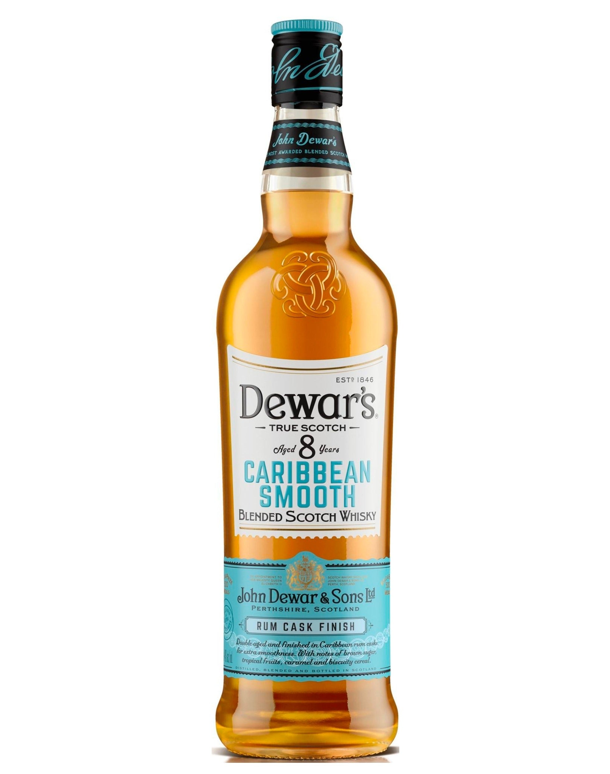 Whisky Dewars 8 anos Caribbean Smooth