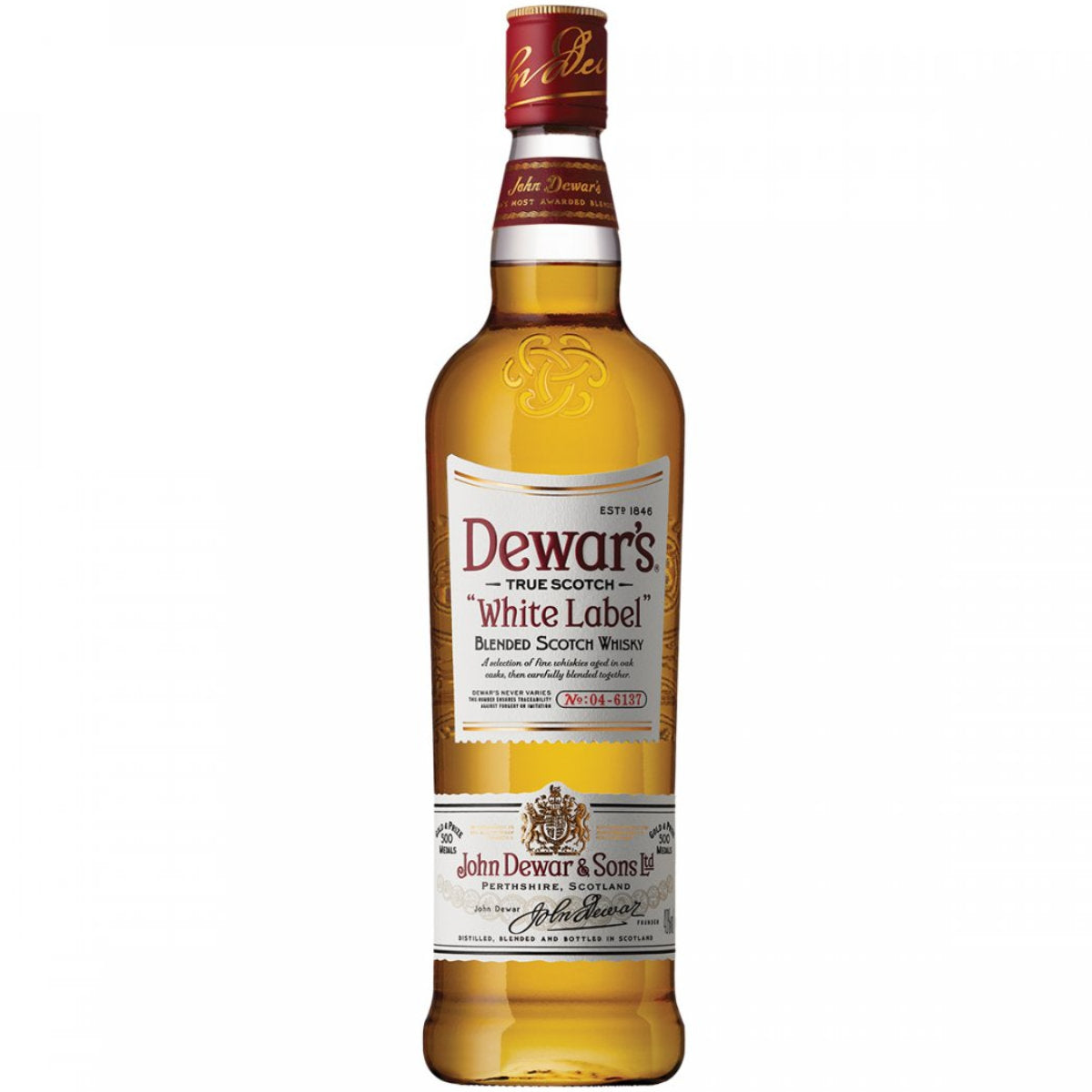 Whisky Dewars White Label