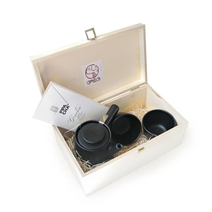 Set Cerâmica Artesanal Taças Chá Camélia