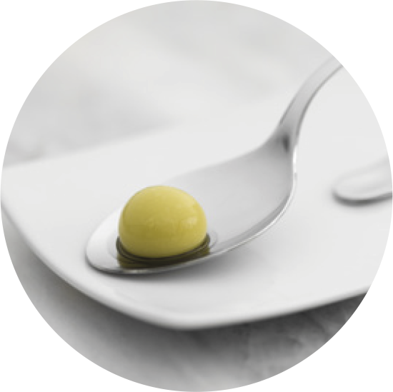 Caviaroli Drops by Albert Adrià (Azeitonas Explosivas)