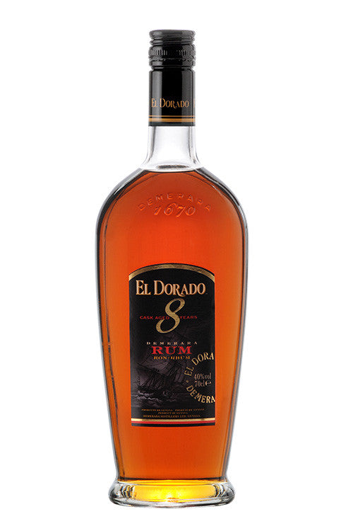 Rum El Dorado 8 anos