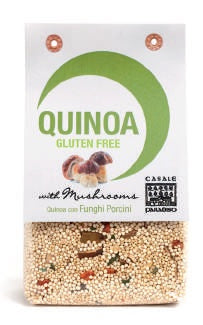 Quinoa com Cogumelos