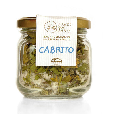 Sal aromatizado com Condimentos Biológicos, Hands on Earth - Mistura para Cabrito