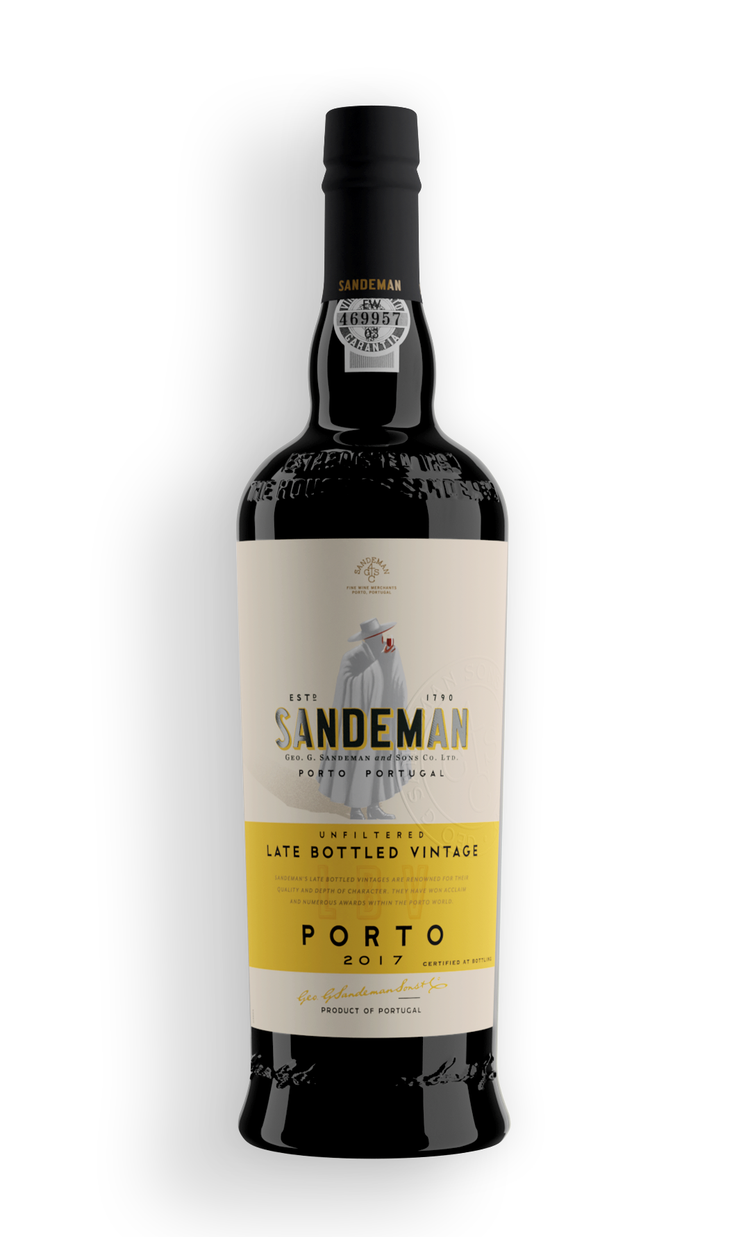 Vinho do Porto Late Bottled Vintage . Sandeman